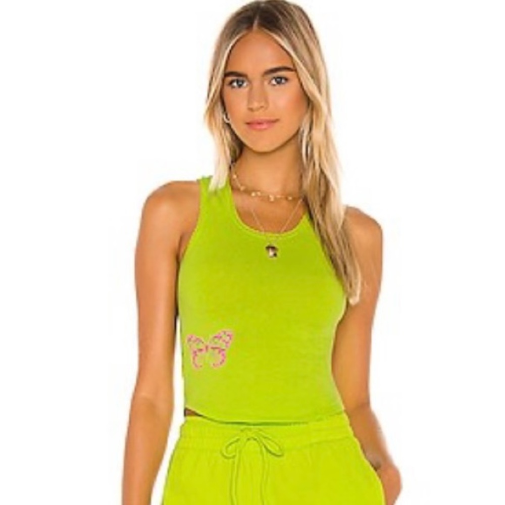 Frankie‘s Bikinis Messman Tank in Grass